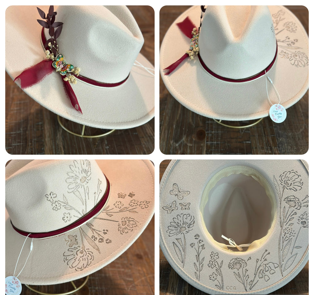 Customized Wide Brim Hat