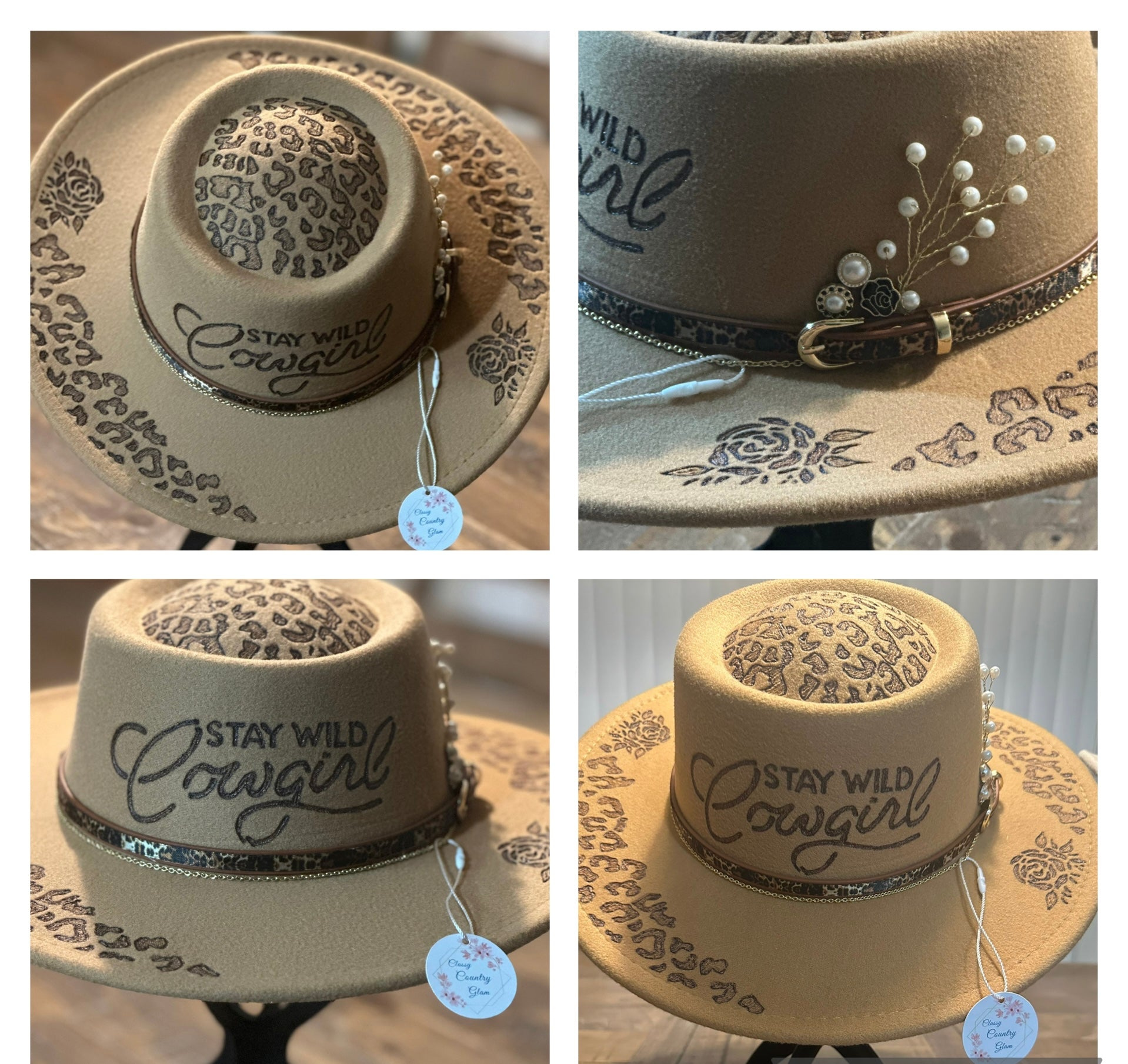Customized Wide Brim Hat